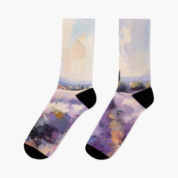Item preview, Lavender Fields designed and sold by Visual Nomad Club.