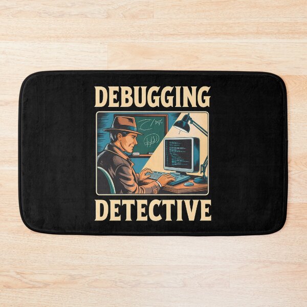 Item preview, Debugging Detective designed and sold by BayBoutique.