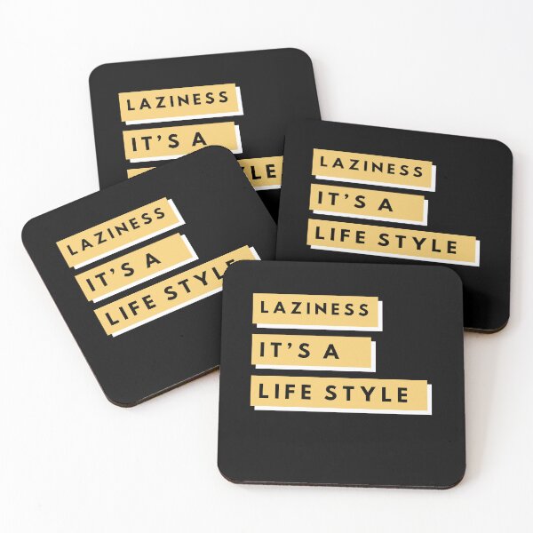 Item preview, Laziness - Its a life style - Humor & Sarcasm designed and sold by ChazonCreations.