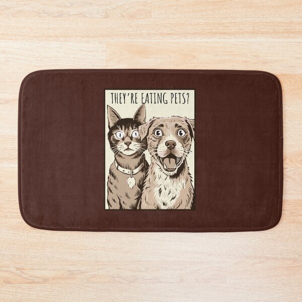 Item preview, They’re eating pets? designed and sold by ValentinaHramov.