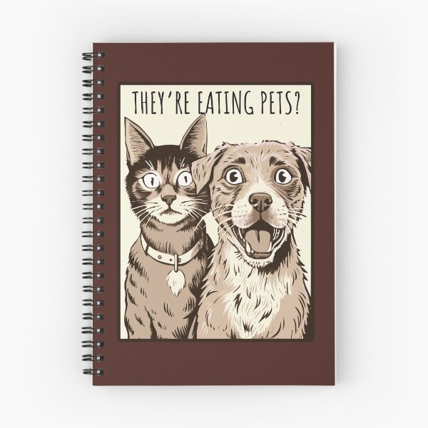 Item preview, They’re eating pets? designed and sold by ValentinaHramov.