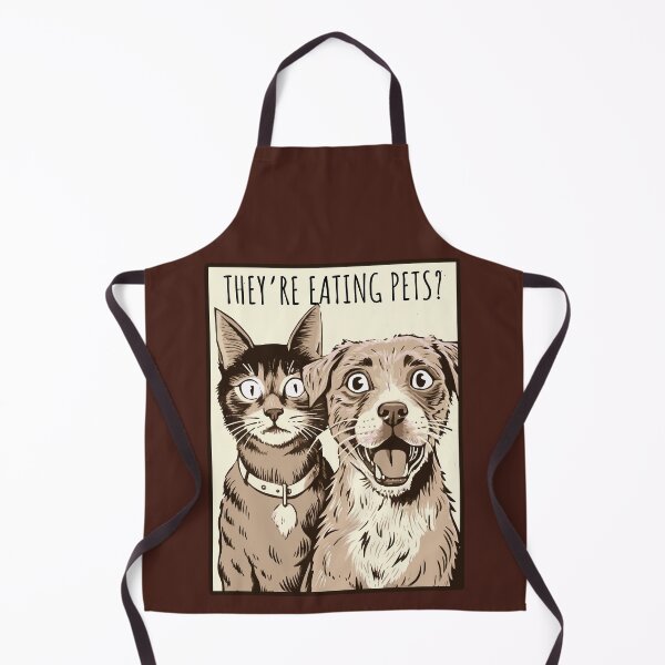 Item preview, They’re eating pets? designed and sold by ValentinaHramov.