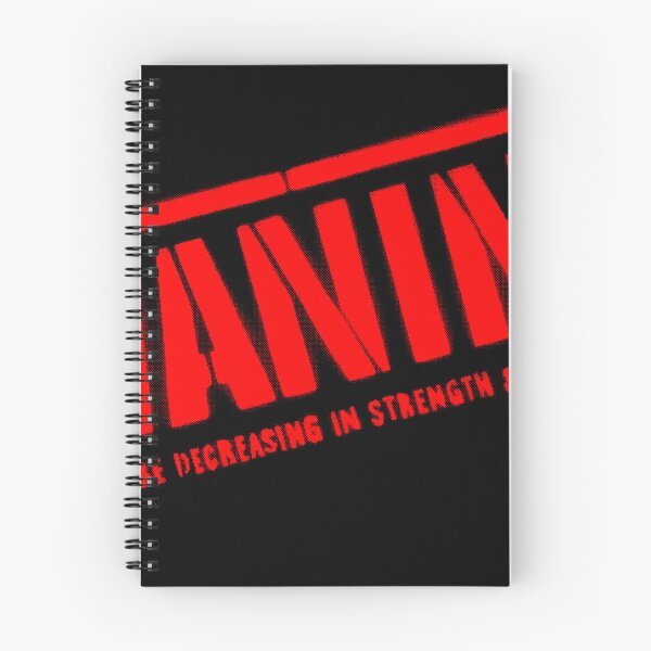 Item preview, Waning Warning Stencil Red designed and sold by KingFrogBox.