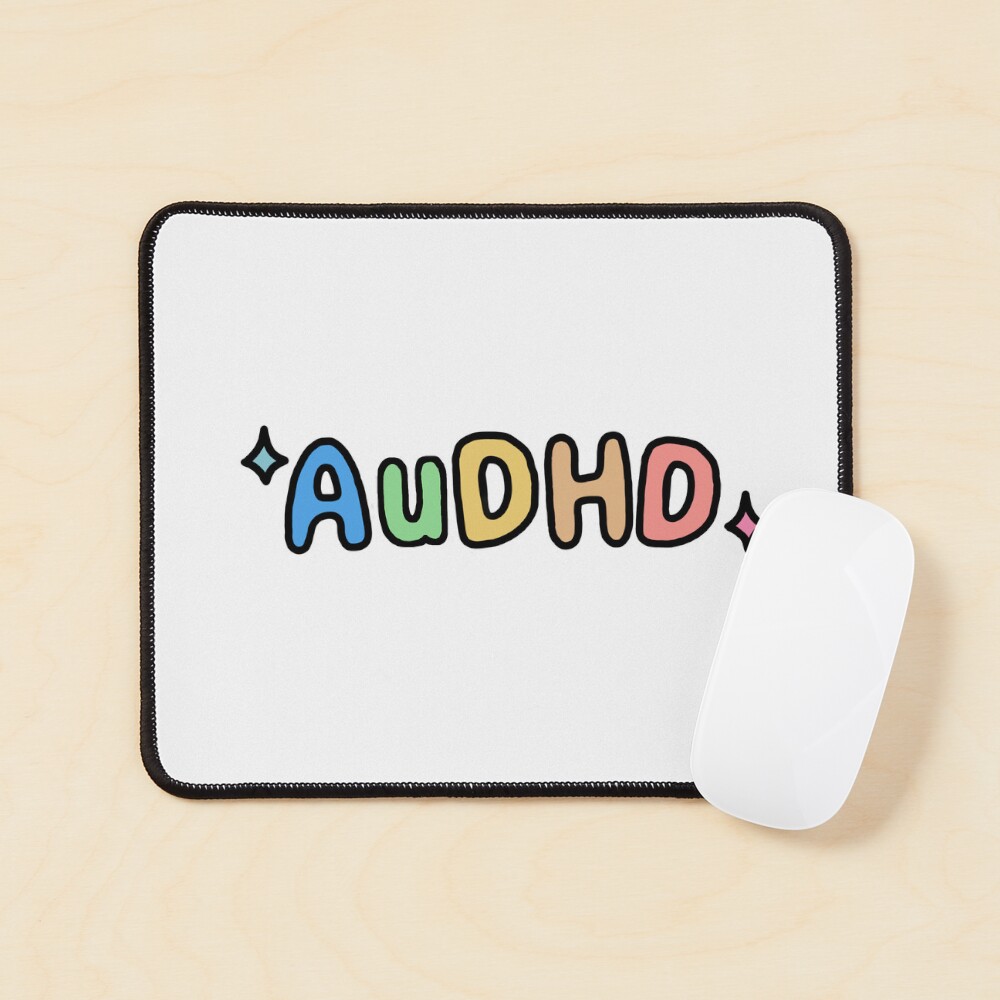Item preview, Mouse Pad designed and sold by NeurodiverseTea.