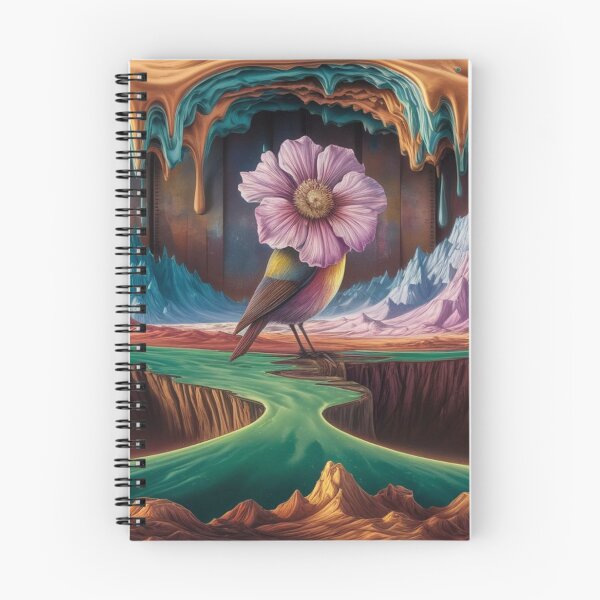Item preview, Flowerbird, falling mud on a green river designed and sold by NtoikeShop123.