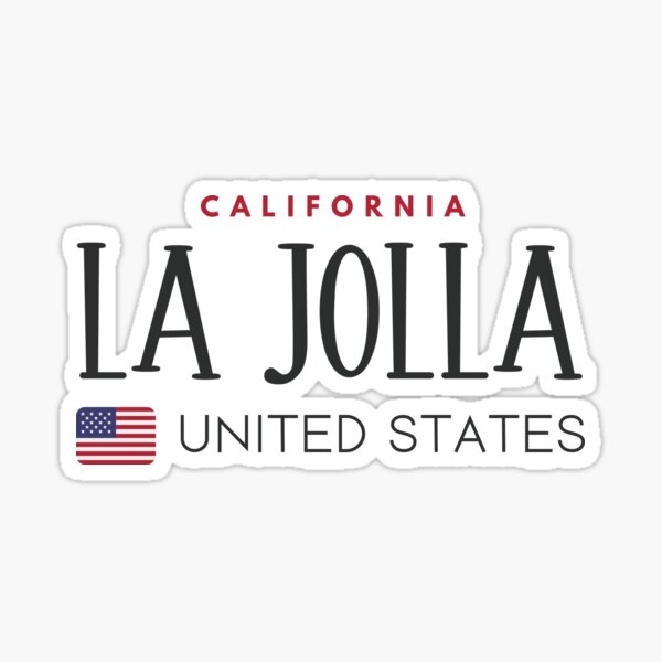 Aperçu de l'œuvre La Jolla - Californie - États-Unis créée et vendue par StudioRedKoala.