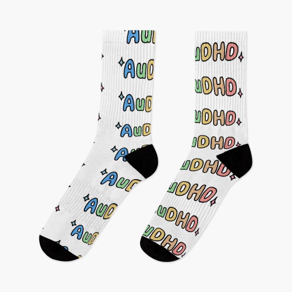 Item preview, Colourful AuDHD illustration (ADHD and autism) designed and sold by NeurodiverseTea.