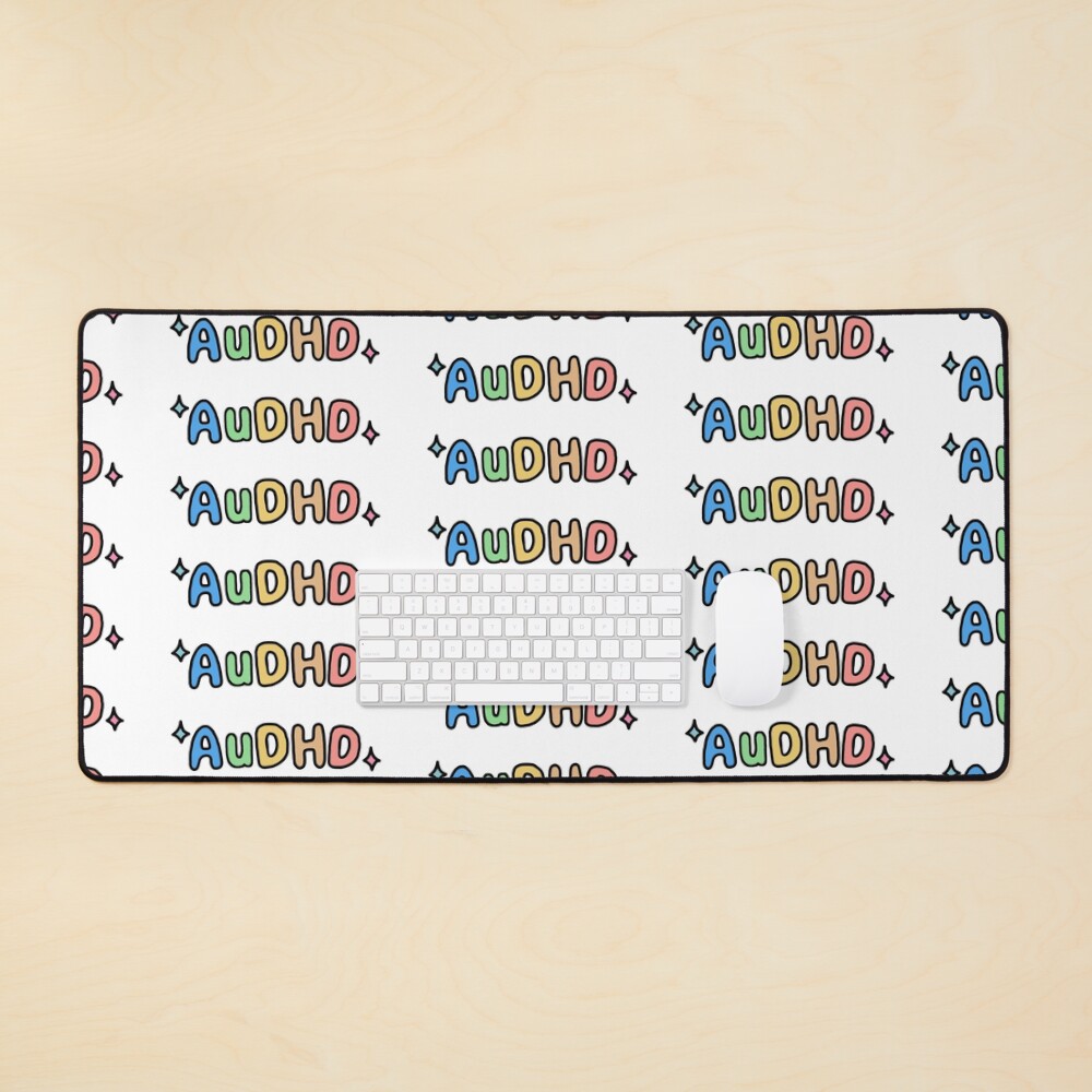 Item preview, Desk Mat designed and sold by NeurodiverseTea.
