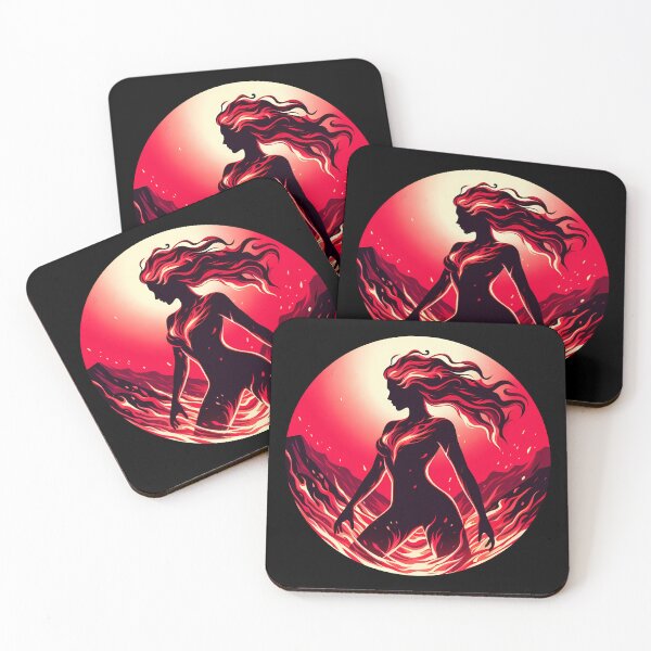 Item preview, Lava Fire Woman, Ai Generated Art  designed and sold by ACC .