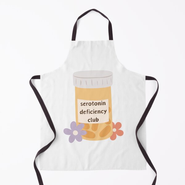 Item preview, Depression/ mental illness sticker | Serotonin deficiency club designed and sold by NeurodiverseTea.