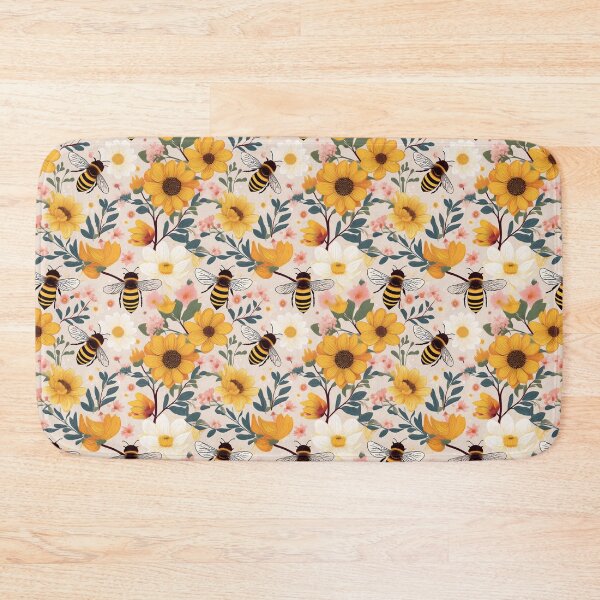 Item preview, Bee and Blossom Delight designed and sold by kokaikankosana.