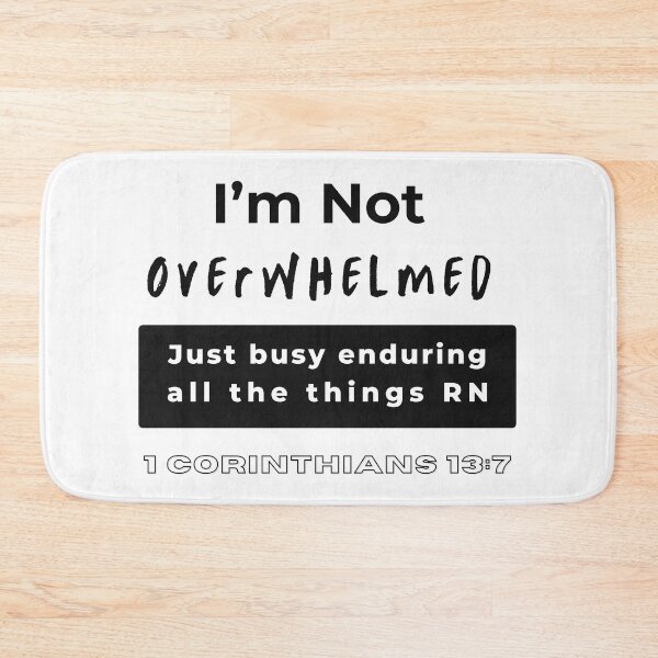 Item preview, Enduring All things (Black) designed and sold by SGillum.