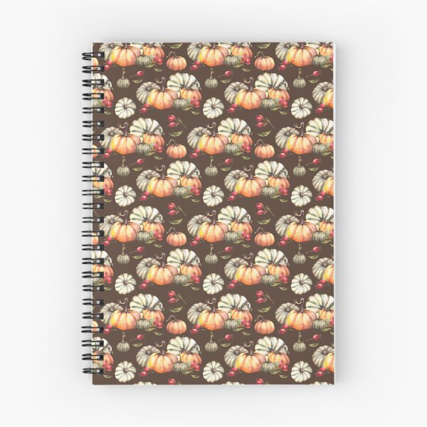 Item preview, Pumpkins, wild rose hip, briar fruits, dog rose seamless pattern. Autumn vegetables harvest. Watercolor Hand painted designed and sold by BartolArt.