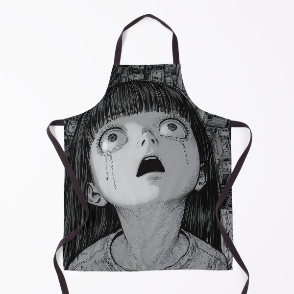 Item preview, Between Sky and Ruin – black and white horror manga anime girl designed and sold by ForsakenFrames.