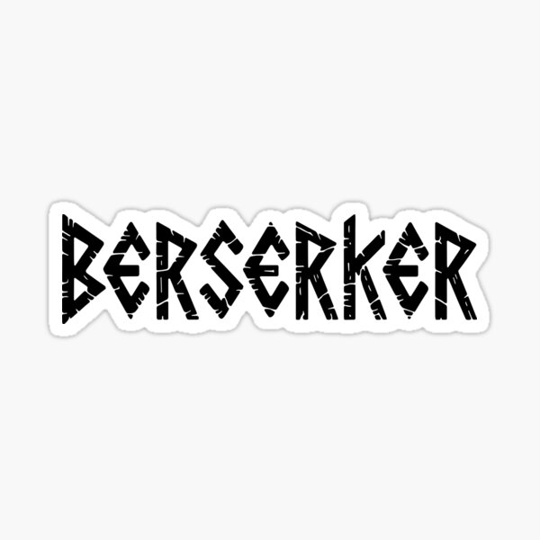 Item preview, Berserker Viking Runes designed and sold by Odd World.