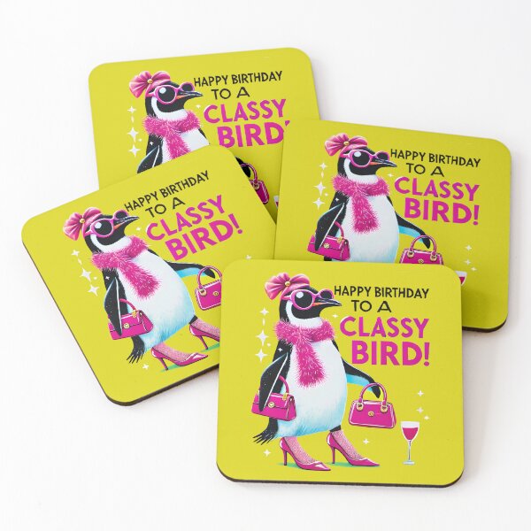 Item preview, Happy Birthday Classy Bird designed and sold by Caloop-designs.