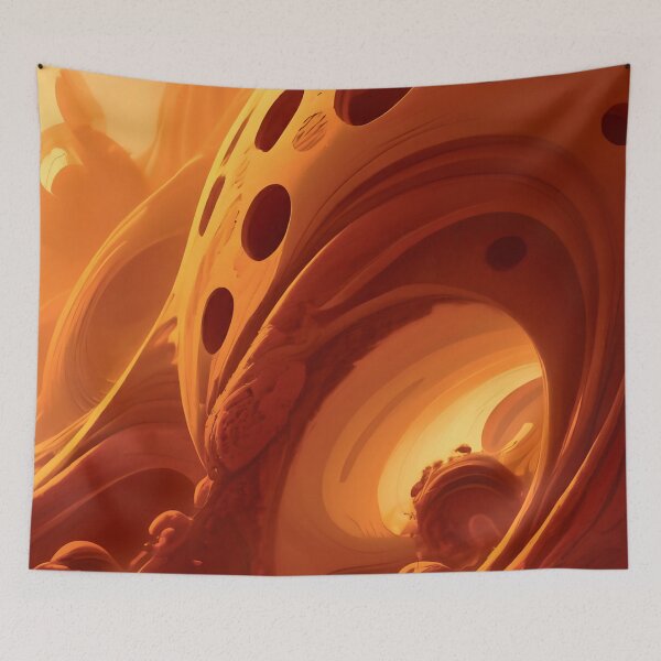 Item preview, Secrets of the Universe: Cosmic Orange Wave designed and sold by jglobal360.