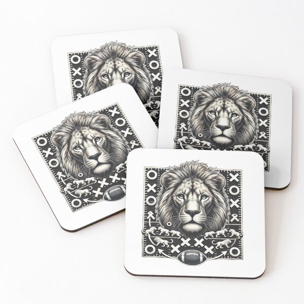 Item preview, Strategic Lion Football Play designed and sold by pixelpulsenyc.
