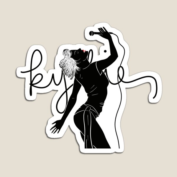 Aperçu de l'œuvre Kylie chanteuse  créée et vendue par Culturesensible.