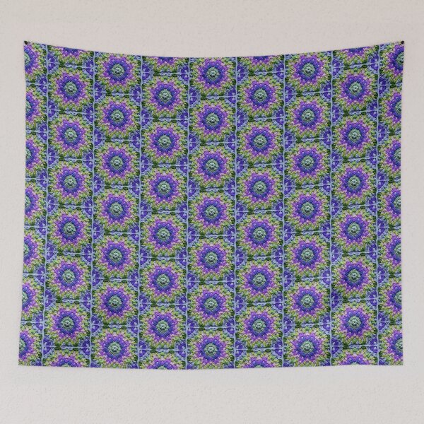 Item preview, Granny Square Crochet Pattern Seventies Retro 10 designed and sold by taiche.