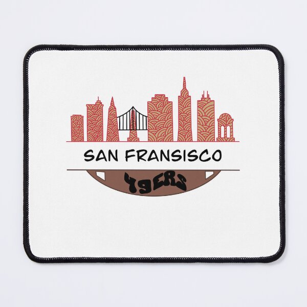 Item preview, San Fransisco 49ers Cityscape designed and sold by gabbyzz09.