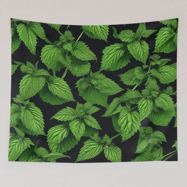 Item preview, Herbal Medicine Stinging Nettle Allover Pattern designed and sold by DreamCraze.