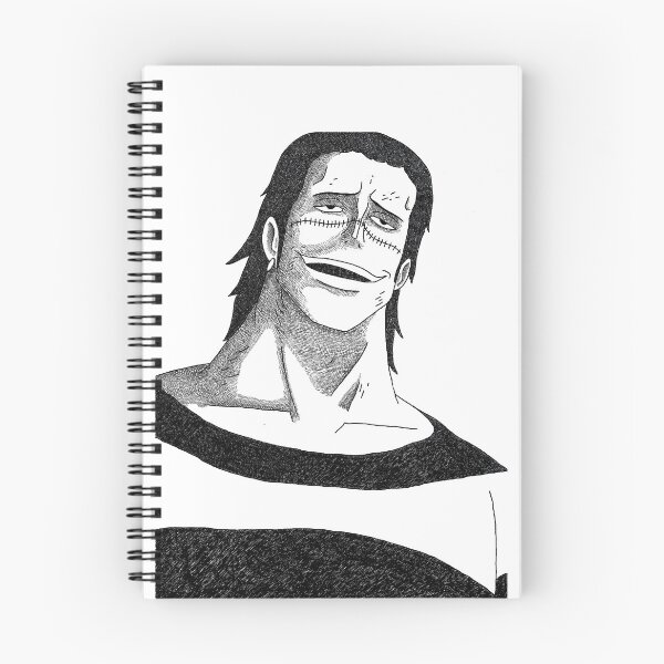 Item preview, Sir. Crocodile Black and White Print designed and sold by HadesArt27.