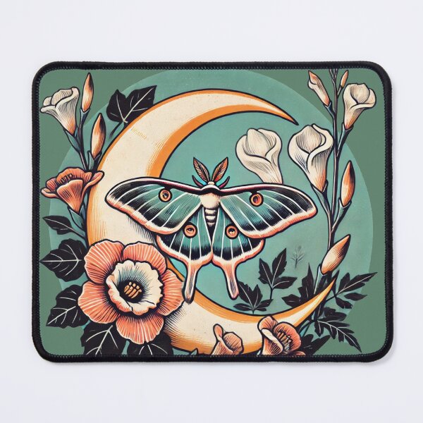 Item preview, Luna Moth designed and sold by FrictionMaxxing.