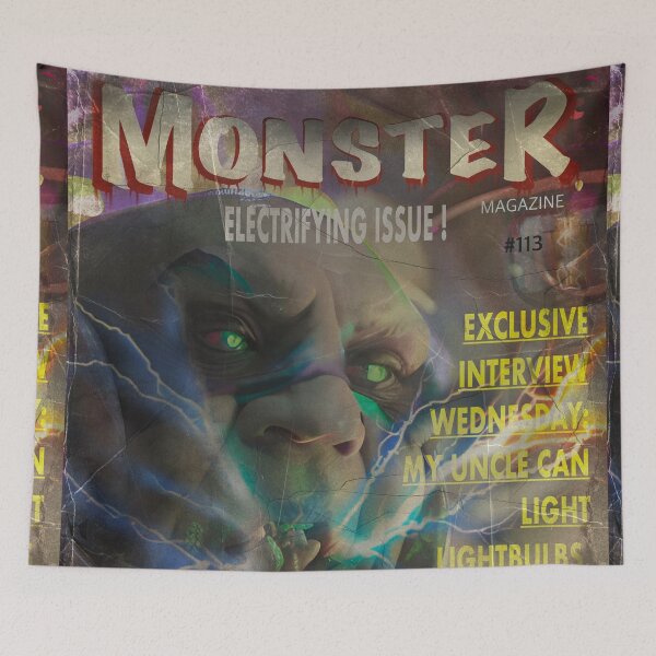 Item preview, Monster Magazine 113 designed and sold by MatrixTattoo.