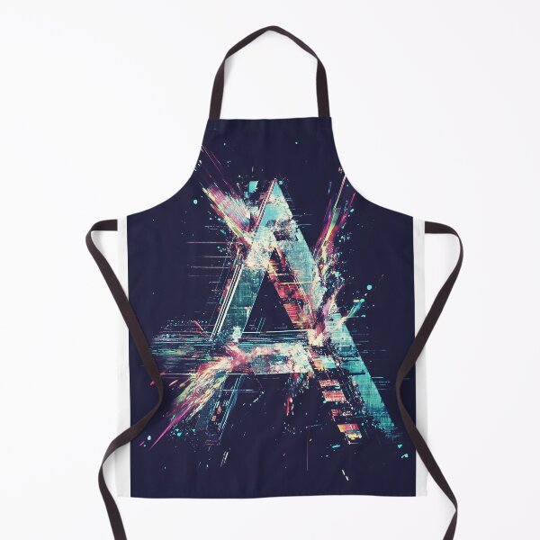 Item preview, Abstract Glitchy Letter A Design for T-shirts and Phone Covers designed and sold by Liseri.