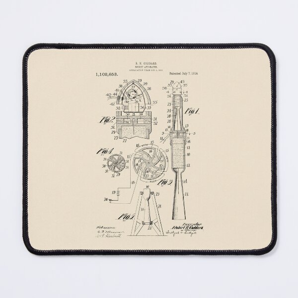 Item preview, Robert H. Goddard Rocket Patent - Black on Light designed and sold by IORS.