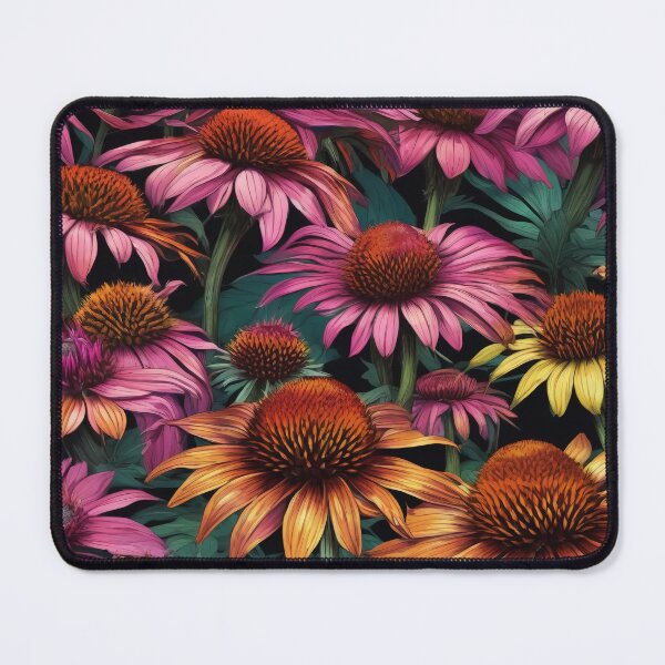 Item preview, Echinacea Coneflower Herbal Healing Pattern designed and sold by DreamCraze.