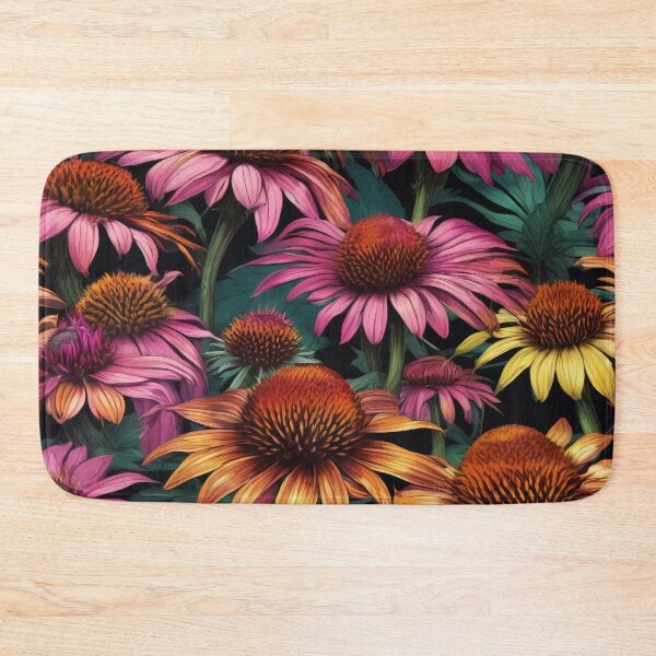 Item preview, Echinacea Coneflower Herbal Healing Pattern designed and sold by DreamCraze.