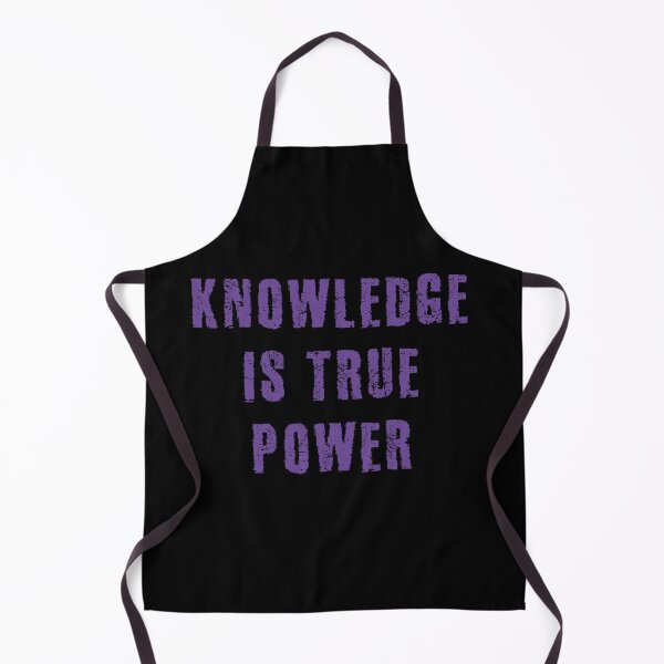 Item preview, Knowledge Is True Power designed and sold by Combat Skies.