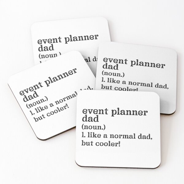 Item preview, Event Planner Dad: Like A Normal Dad But Cooler! designed and sold by TeesYouWant.