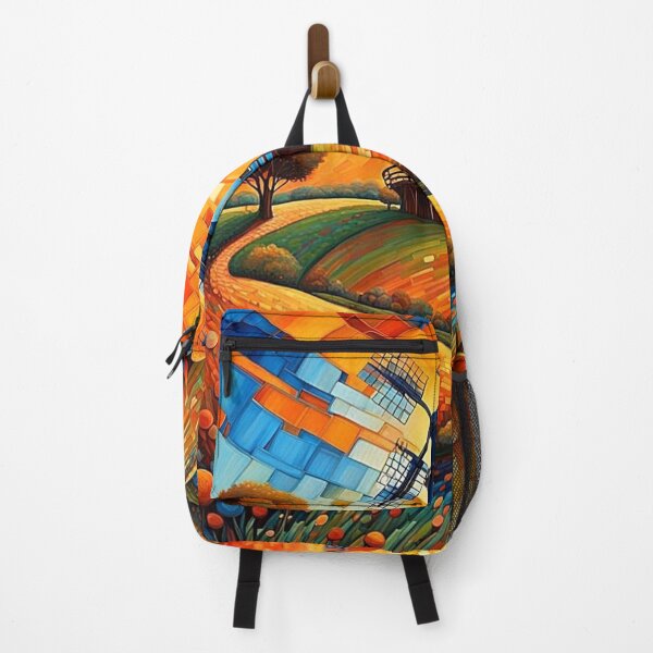Item preview, Windmill at sunset 5 designed and sold by George Hutton Hunter.