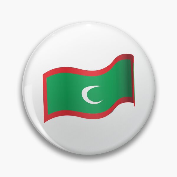 Item preview, Maldives Flag designed and sold by HarveyHandcraftsandDesigns.