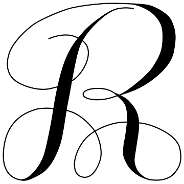 Artwork thumbnail, SCRIPT LETTER R by ART-TYPE