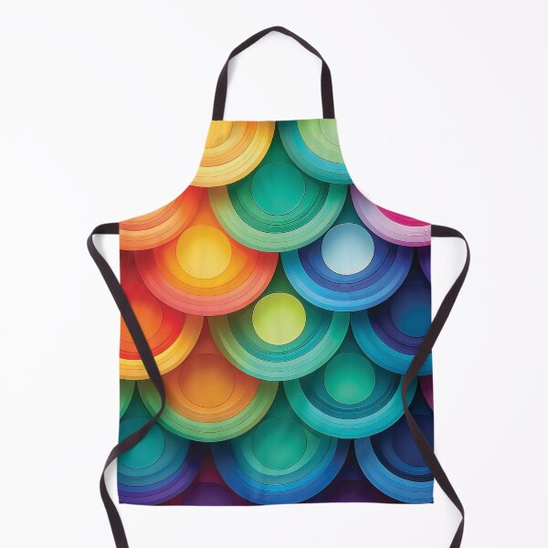 Item preview, An eye-catching geometric pattern design with gradient circles in a spectrum of colors. designed and sold by HEMRO.