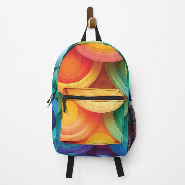 Item preview, An eye-catching geometric pattern design with gradient circles in a spectrum of colors. designed and sold by HEMRO.