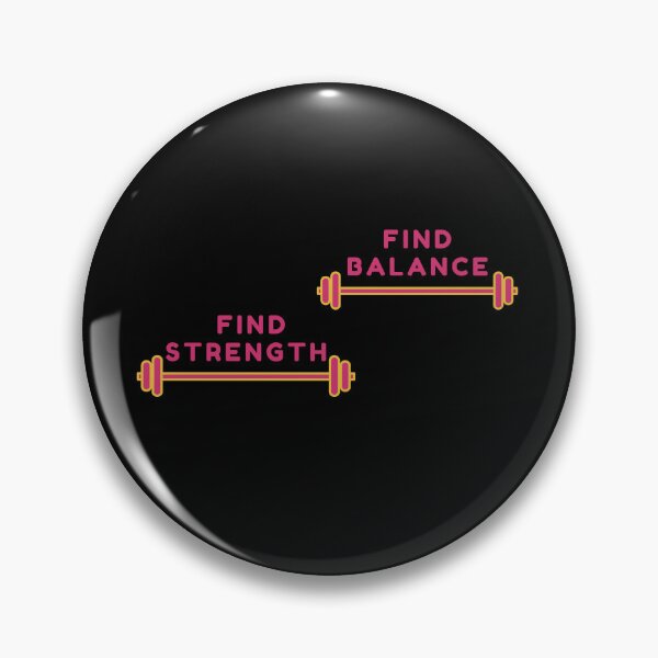 Item preview, Find Balance, Find Strength designed and sold by Saimia.