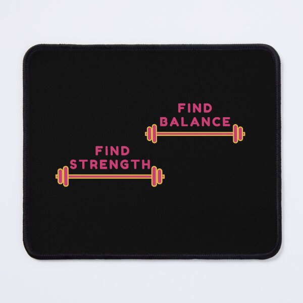 Item preview, Find Balance, Find Strength designed and sold by Saimia.