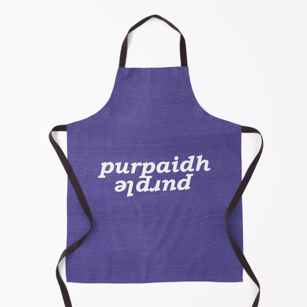 Item preview, painted purple/purpaidh with Scottish Gaelic (Gàidhlig) translation designed and sold by Mamaidh Made.