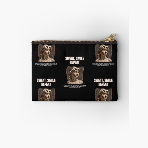 Item preview, Sweat, Smile, Repeat' – Energize Your Fitness Routine with Motivation designed and sold by Nalanda2000.