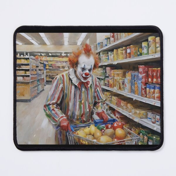 Artikelvorschau, Der Clown im Supermarkt entworfen und verkauft von Pandanime.