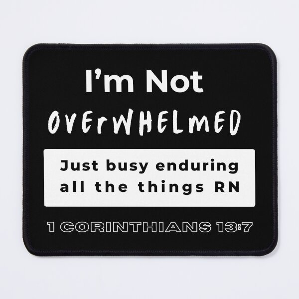 Item preview, Copy of Enduring All things (White) designed and sold by SGillum.