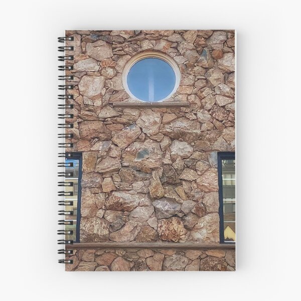 Item preview, Muro de piedra con ventana redonda designed and sold by NearScapes.