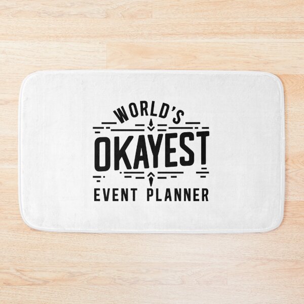 Item preview, World's Okayest Event Planner designed and sold by TeesYouWant.