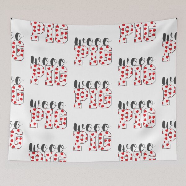 Item preview, Woo Pig - Hearts designed and sold by Spike The Punch Design Co..