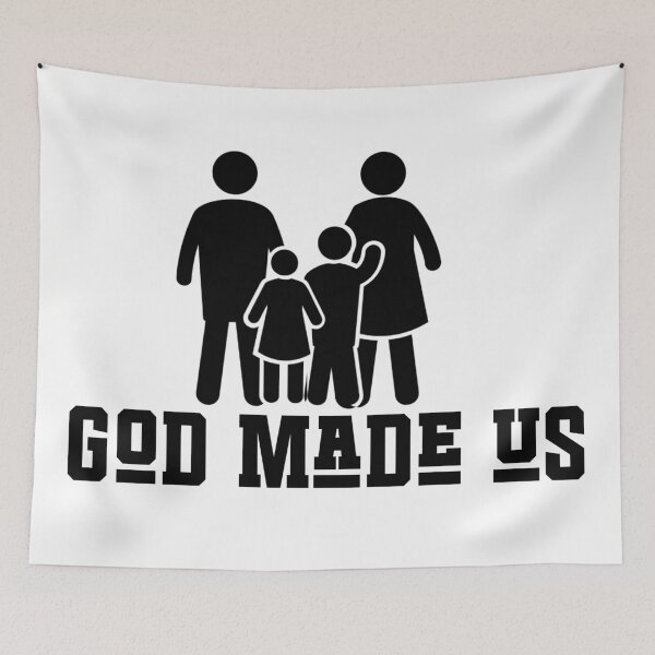 Item preview, god made us funny quote designed and sold by PROTONEDL.